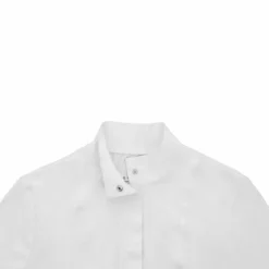 Equithème - Chemise manches longues femme Julie Blanc Discount