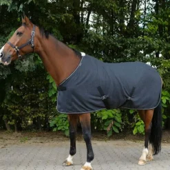 Equithème - Chemise polaire chiné 280g Gris Outlet