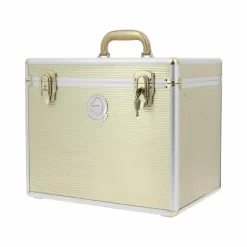 Equithème - Coffre de pansage Je t'aime amande Doré Hot