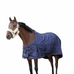 Equithème - Couverture d'écurie 840D 50g Marine