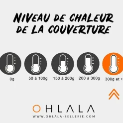 Equithème - Couverture d'écurie 840D 300g Marine