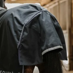 Equithème - Couverture d'extérieur Anatomic Combo 1200D 200g Marine Outlet