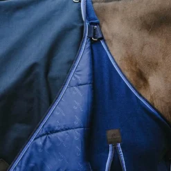 Equithème - Couverture d'extérieur Classic 1200D 50g Marine Clearance