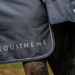 Equithème - Couverture d'extérieur Anatomic Aisance 1200D 50g Marine Clearance