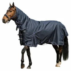 Online Equithème - Couverture d'extérieur Atomic Combo 1200 D 50g Marine