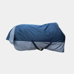 Equithème - Couverture d’extérieur Tyrex 600 D /Gris 50g Marine Best