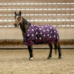Equithème - Couverture d'extérieur Licorne standard 600D 220g prune Bordeaux Online