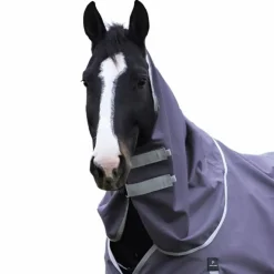 New Equithème - Couvre-cou Tyrex 1200D recyclé taupe 0g Gris