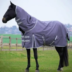 New Equithème - Couvre-cou Tyrex 1200D recyclé taupe 0g Gris