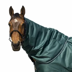 Equithème - Couvre-cou Tyrex 600D 0g Vert Discount