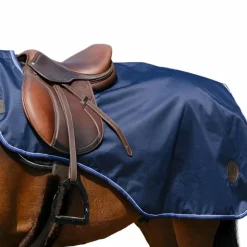 New Equithème - Couvre-reins Classic 1200D imperméable/ polaire 0g Marine