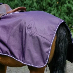 Equithème - Couvre-reins polaire Tyrex 600D prune Violet Best
