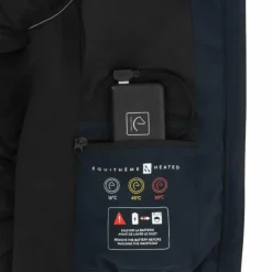 Equithème - Doudoune sans manches chauffante unisexe Sasha Marine New