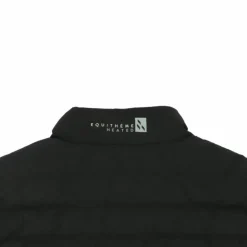 Equithème - Doudoune sans manches chauffante mixte Charlie Noir