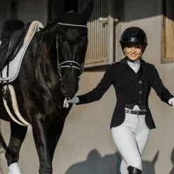 New Equithème - Frac de dressage femme Munich Noir