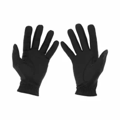 Discount Equithème - Gants d'équitation Je t'aime Strass Noir