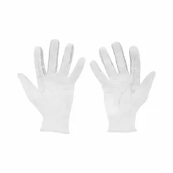 Outlet Equithème - Gants d'équitation Je t'aime Strass Blanc