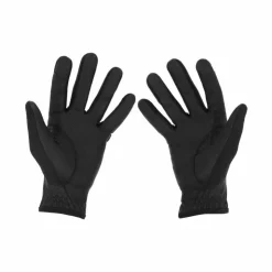Equithème - Gants d'équitation Sarah Je t'aime Noir New