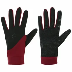 Clearance Equithème - Gants Knit digital noir/prune
