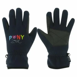 Equithème - Gants pony love marine