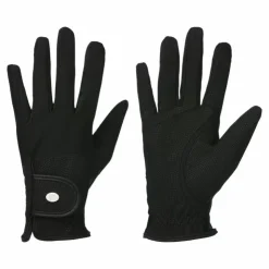 Equithème - Gants "Soft" Noir Outlet