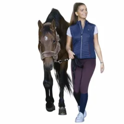 Equithème - Gilet femme sans manches Luna Marine Best