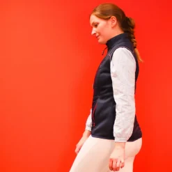 Equithème - Gilet femme sans manches Luna Marine Best