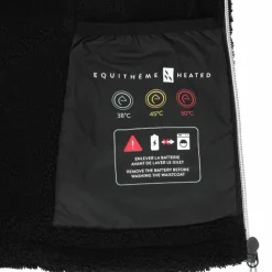 Equithème - Gilet polaire sans manches chauffant femme Valery Noir Best