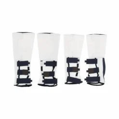 Equithème - Guêtres anti-mouches Pro (x4) Blanc Sale