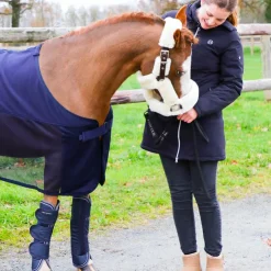 Equithème - Guêtres de transport Tyrex 600 D x4 Marine Hot