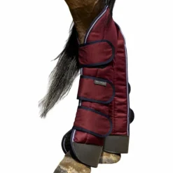 Best Equithème - Guêtres de transport Tyrex 1200D renforcées Bordeaux