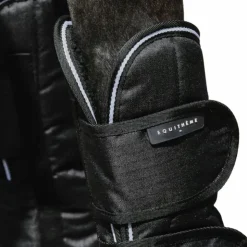 Equithème - Guêtres de transport Tyrex 600D Noir Outlet