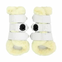 Online Equithème - Guêtres fermées Snuggy Je t'aime Blanc