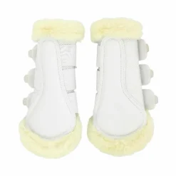 Online Equithème - Guêtres fermées Snuggy Je t'aime Blanc