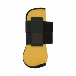 Equithème - Guêtres protège-tendons or x2 Jaune Discount