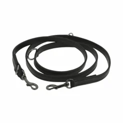 Equithème - Laisse pour chien Vortex Noir Hot
