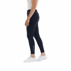 Equithème - Legging d'équitation fond silicone femme Pamela Marine Hot