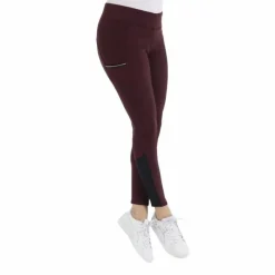 Online Equithème - Legging d'équitation femme Brigitte Bordeaux