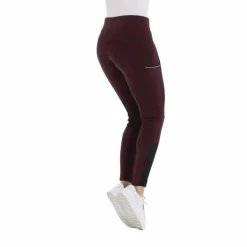Online Equithème - Legging d'équitation femme Brigitte Bordeaux