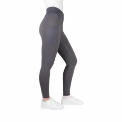 Equithème - Legging d'équitation femme Flora Je t'aime foncé Gris Online