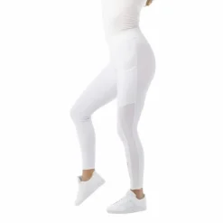 Online Equithème - Legging d'équitation femme Pull On Akela Blanc