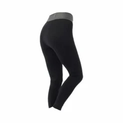 New Equithème - Legging d'équitation femme Tea / kaki Noir
