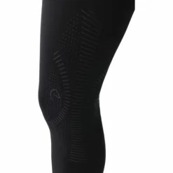 New Equithème - Legging d'équitation femme Tea / kaki Noir