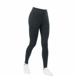 Outlet Equithème - Legging d'équitation femme Lyly / gris Vert