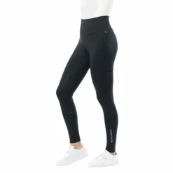 Outlet Equithème - Legging d'équitation femme Lyly / gris Vert