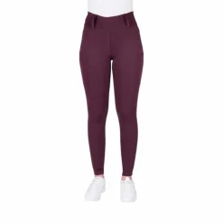 Equithème - Legging d'équitation femme Alizé Prune Sale