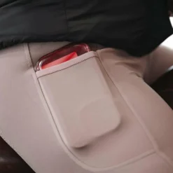 Equithème - Legging Je t'aime femme Flora vieux Rose