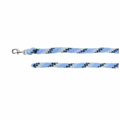 Equithème - Longe Ligne blanc / noir / Bleu