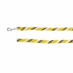 Discount Equithème - Longe Ligne blanc / noir / Jaune