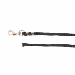 Equithème - Longe Soft rose gold/ Noir